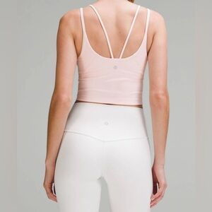 NWOT Lululemon 8 Align Strappy Ribbed Tank Top Strawberry Milkshake